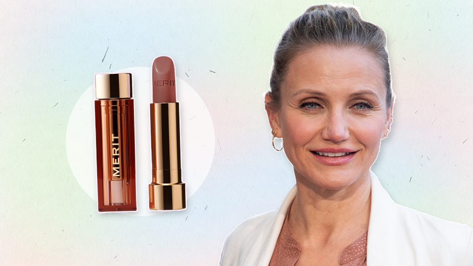 Cameron Diaz Loves This $26 Long-Lasting Lipstick From Merit Beauty
